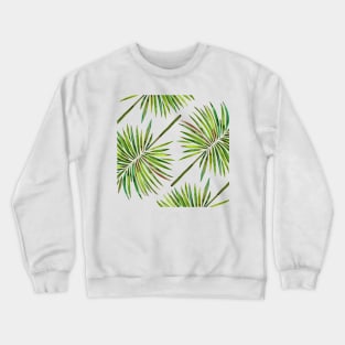 fan palm green Crewneck Sweatshirt